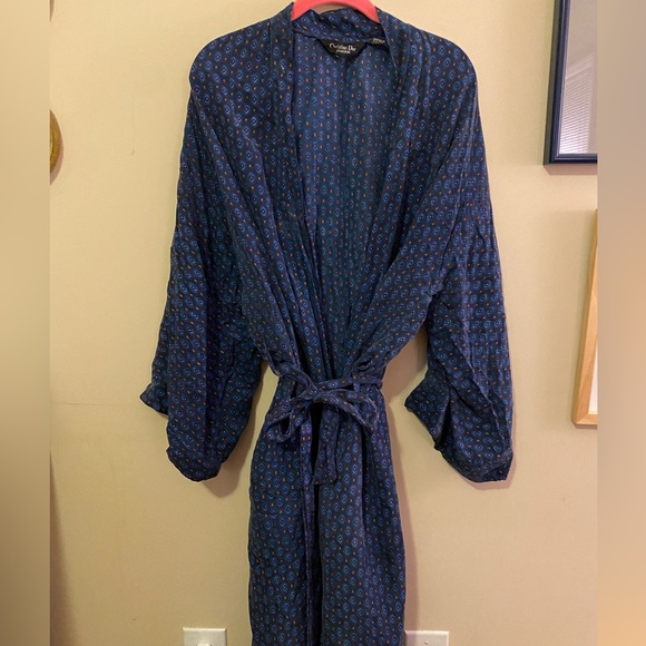 Dior Other - Vintage Christian Dior 100% Silk Robe